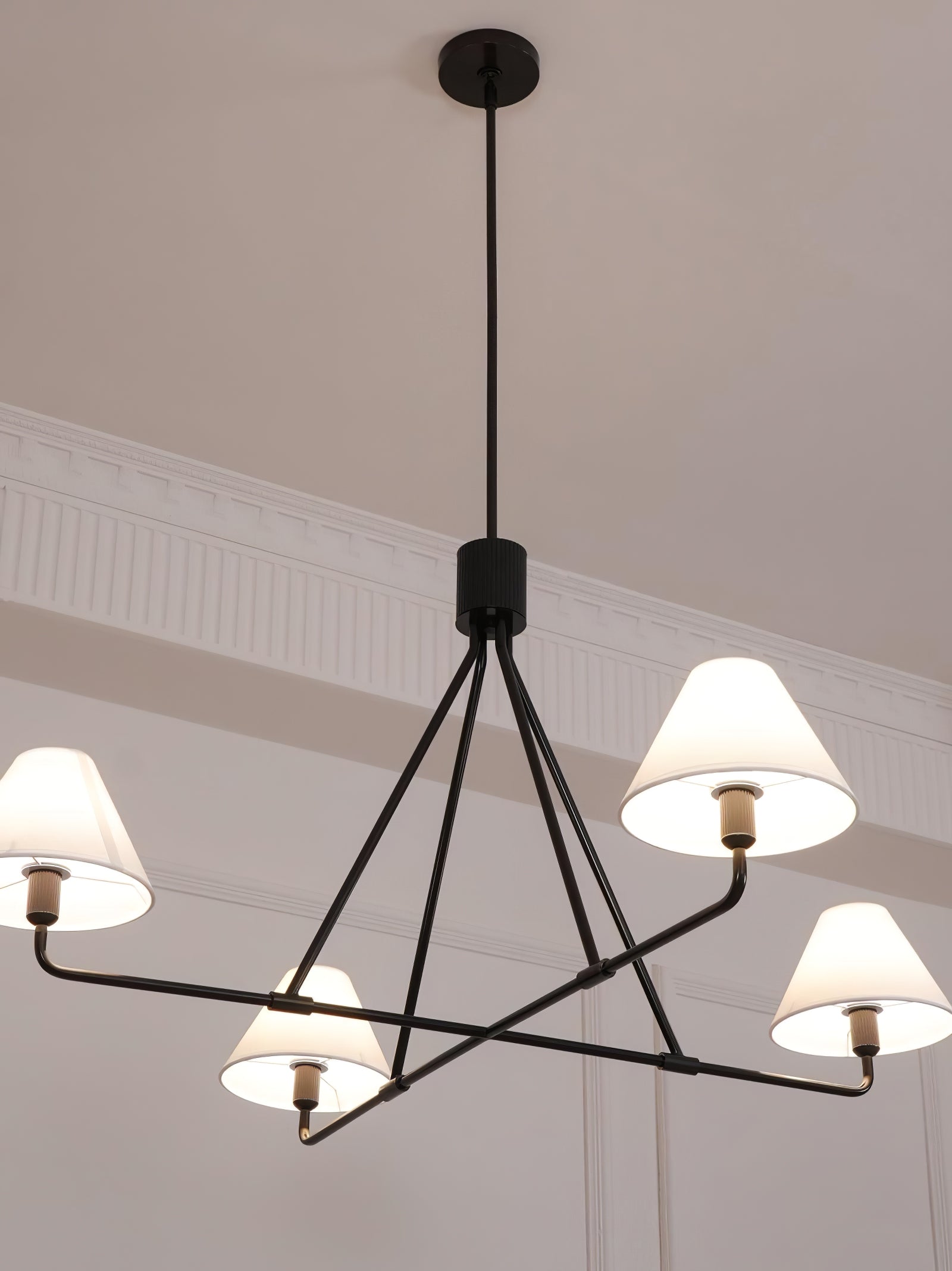 Black Beatrix Chandelier - Cueteks