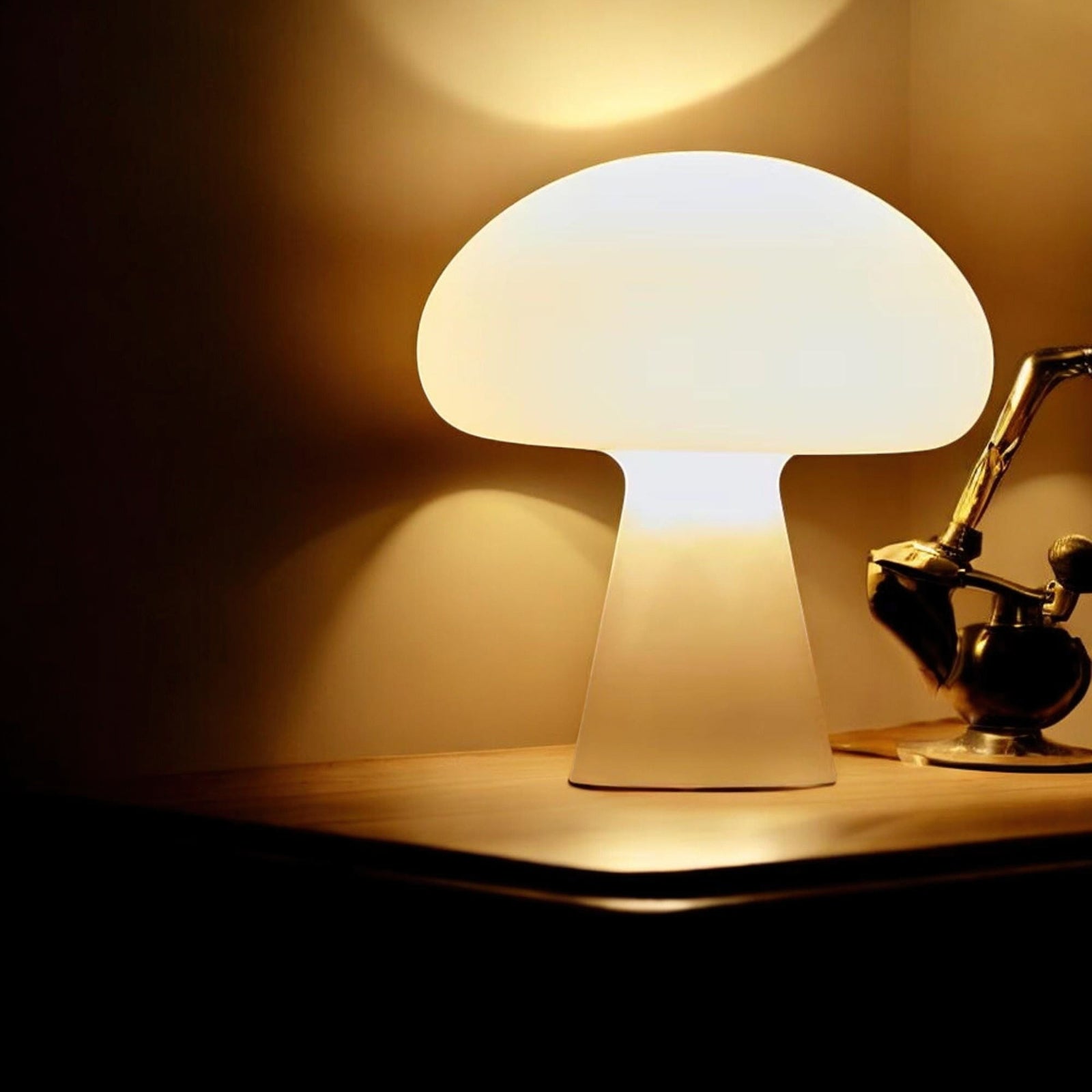 Obello Portable Mushroom Table Lamp - Cueteks