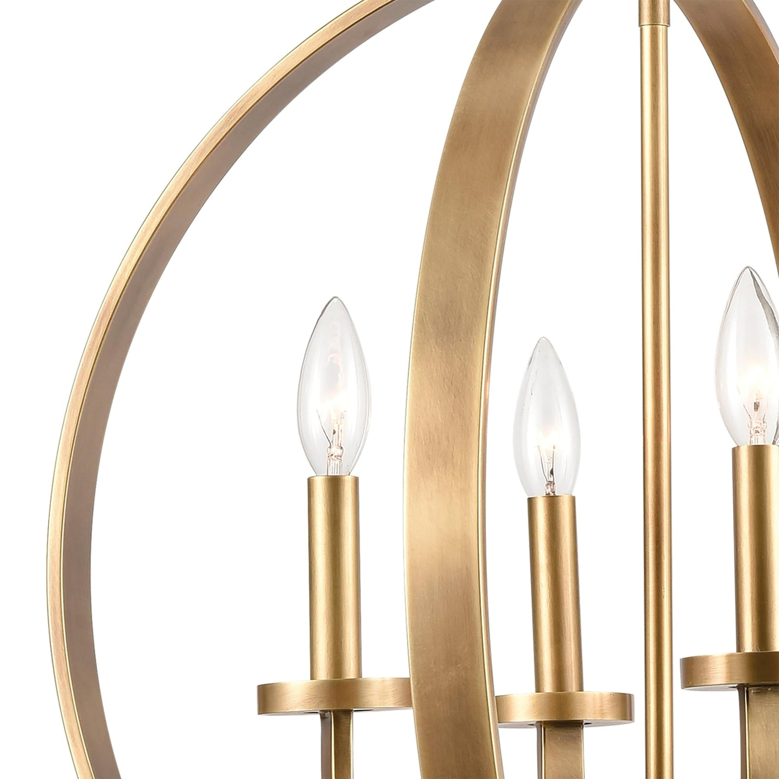 Modern cage chandelier - Cueteks
