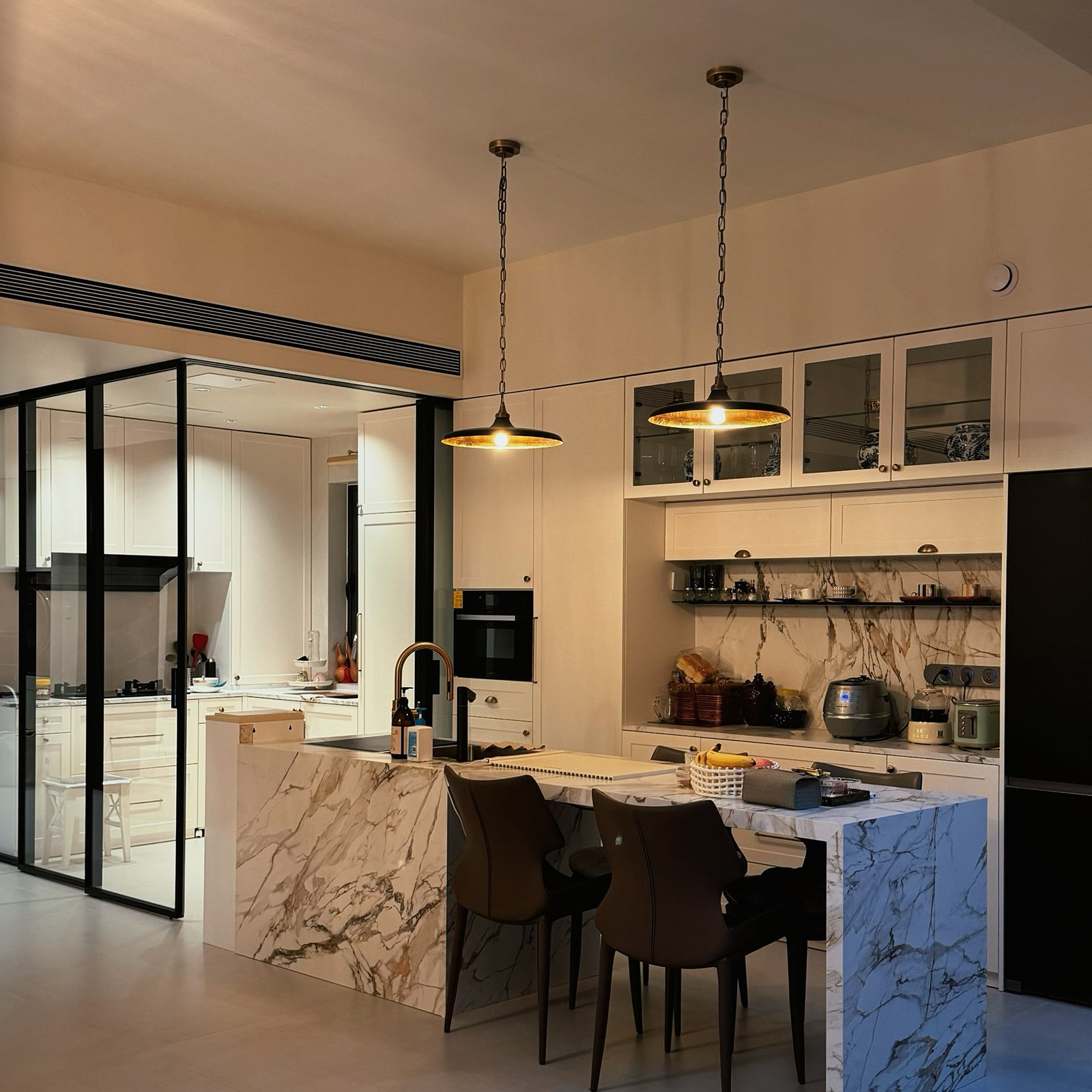 Visual Comfort Piatto Pendant Lamp - Cueteks