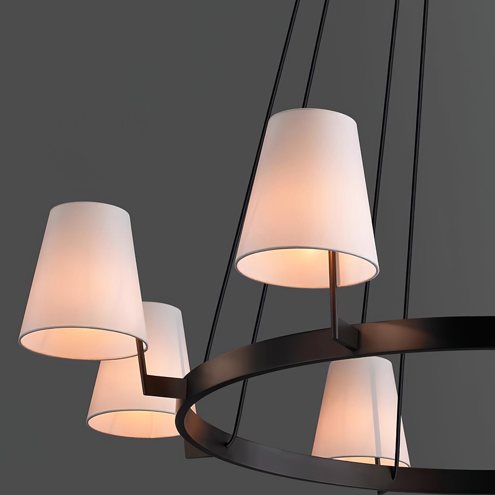 3D Corniche Circular Chandelier - Cueteks