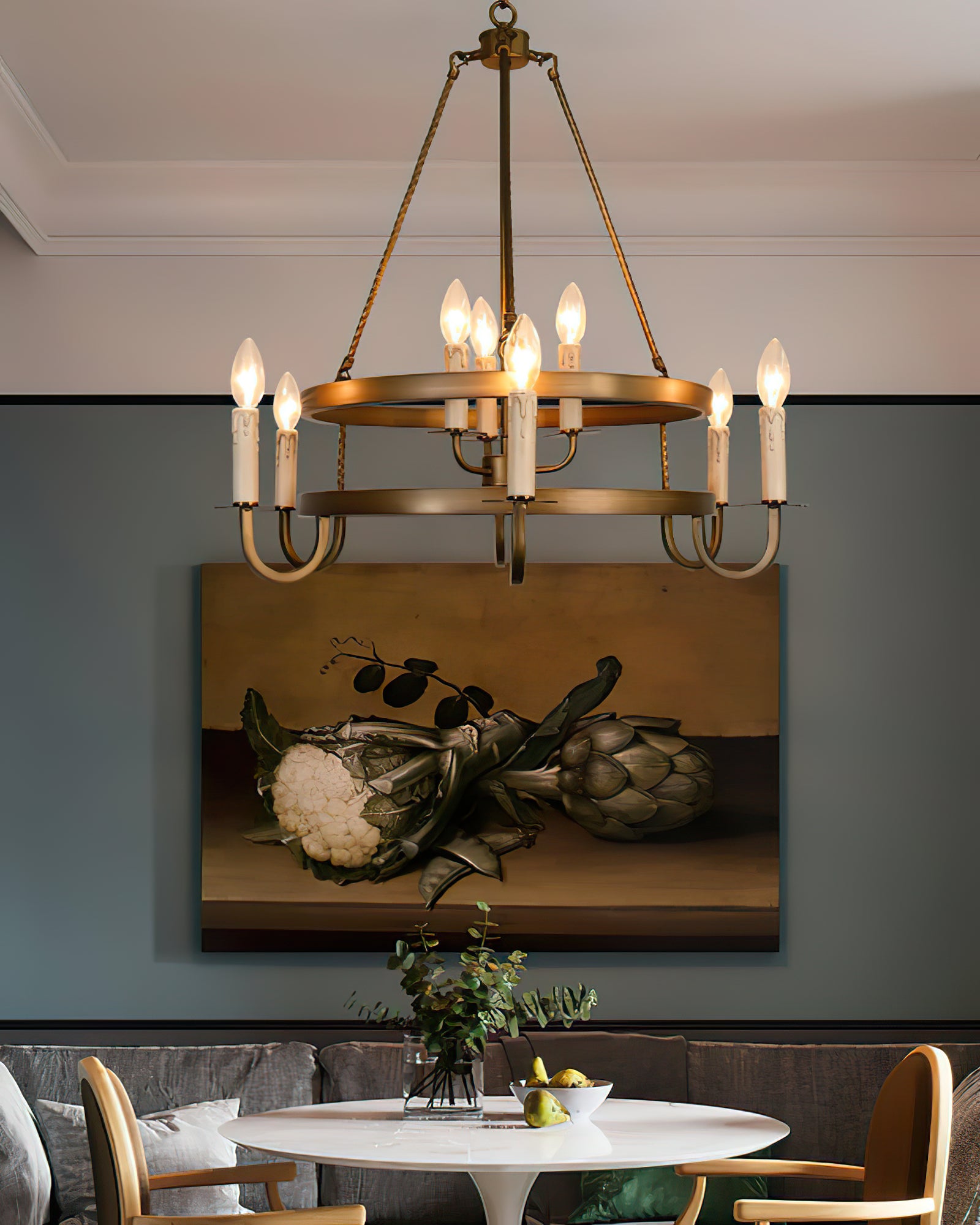 Voyager Antique Chandelier - Cueteks