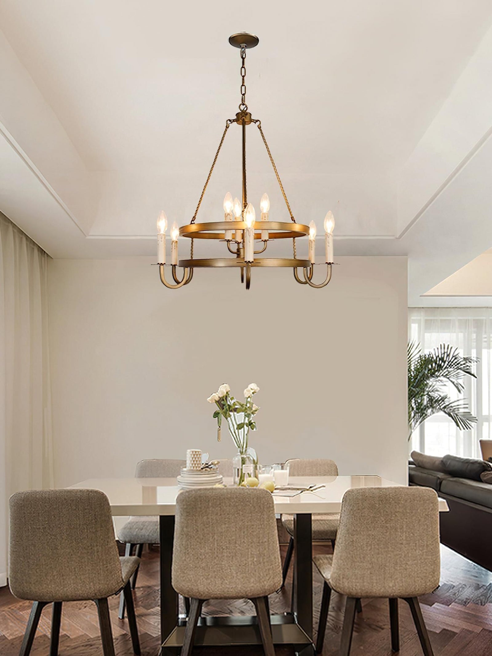Voyager Antique Chandelier - Cueteks