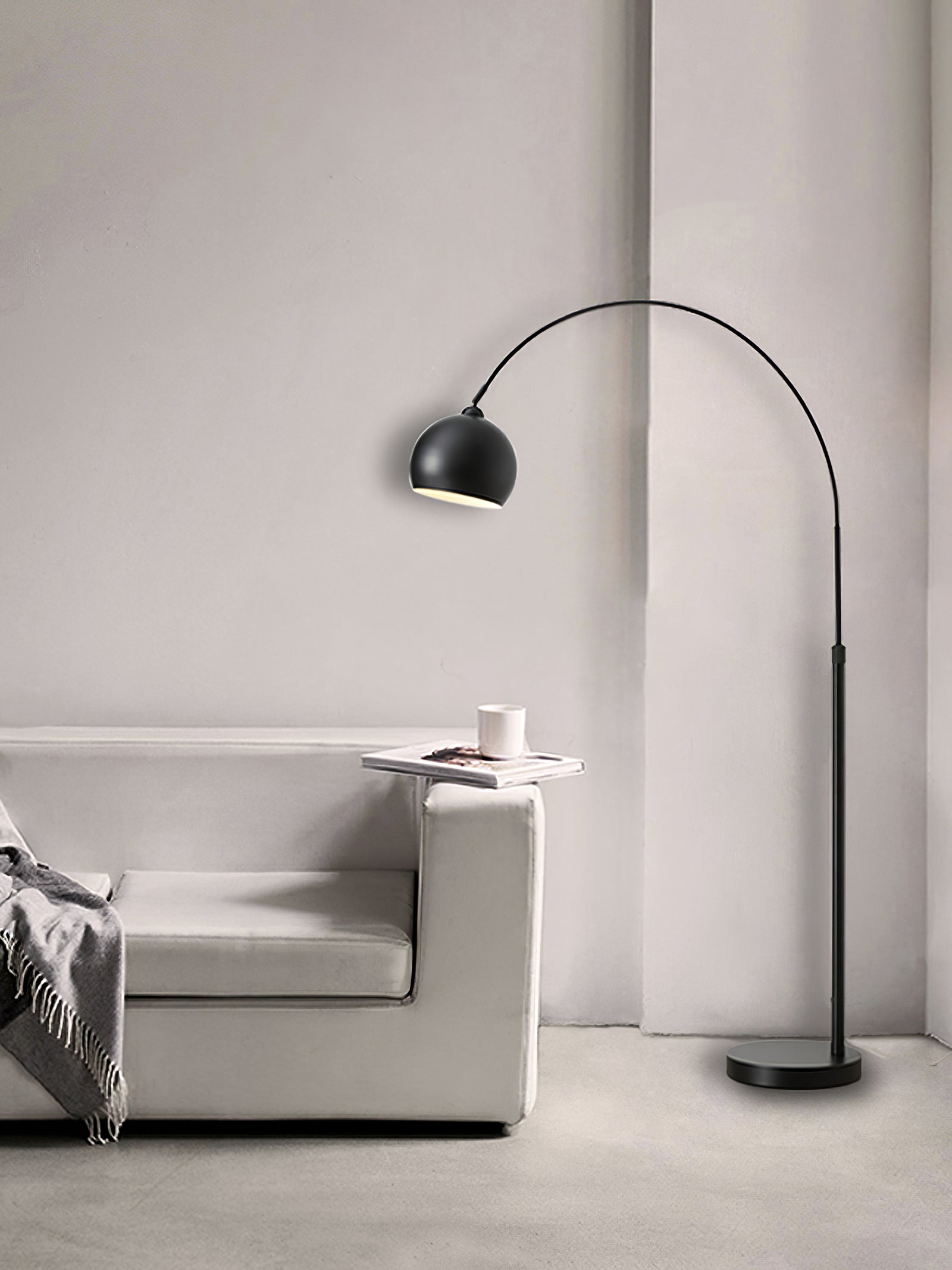 Angler Slimline LED Pole Floor Lamp - Cueteks