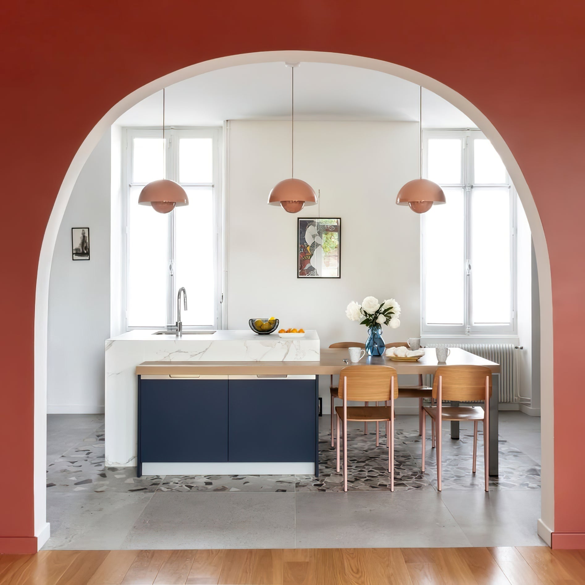 Flowerpot Colorful Pendant Lamp - Cueteks