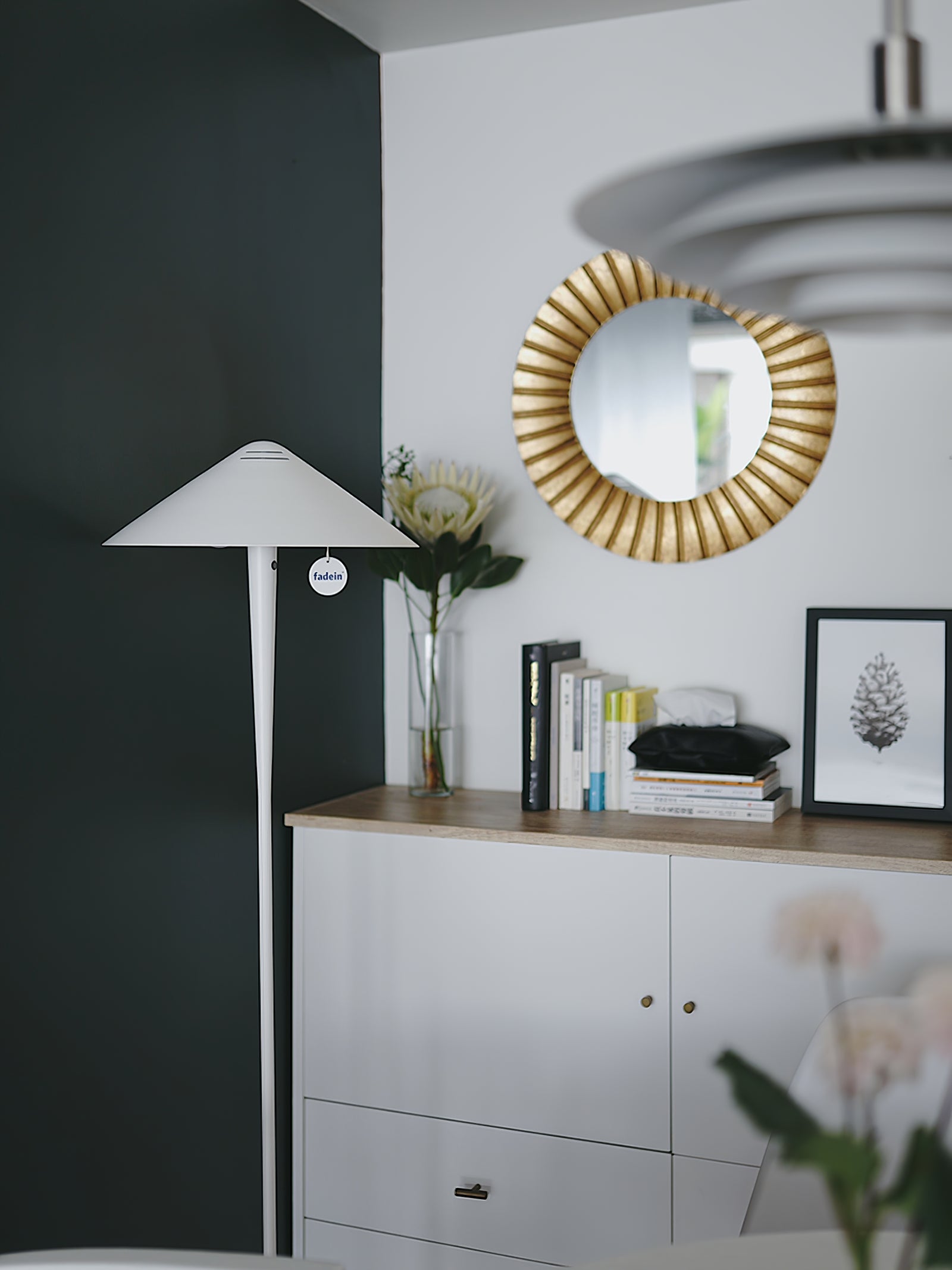 Cone Shade Modern Floor Lamp - Cueteks