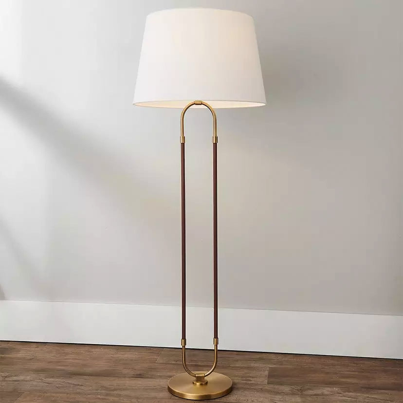 Katie Brass Floor Lamp - Cueteks