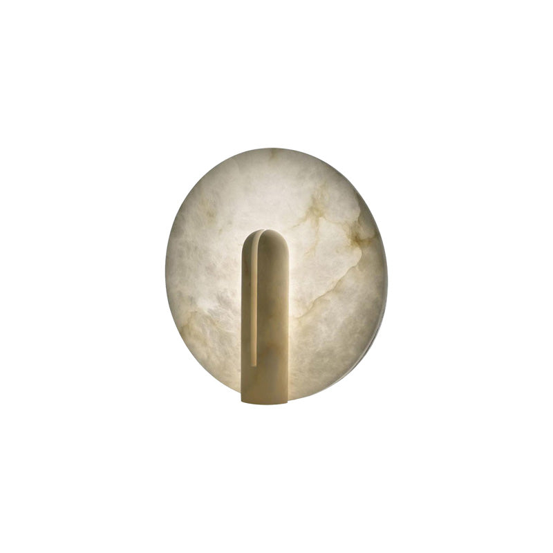 Geometric Alabaster Table Lamp - Cueteks
