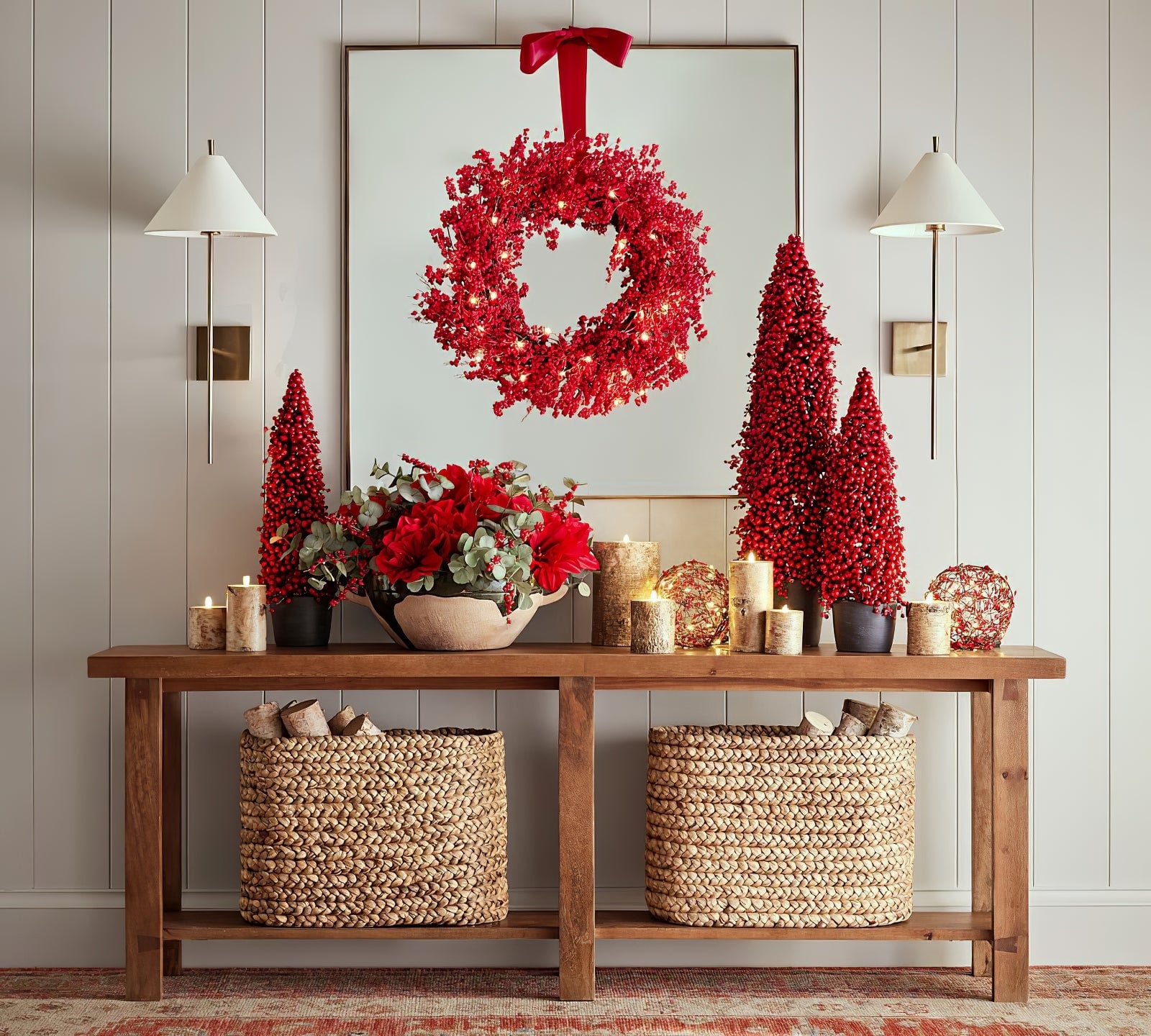 Ellis Brass Wall Light - Cueteks