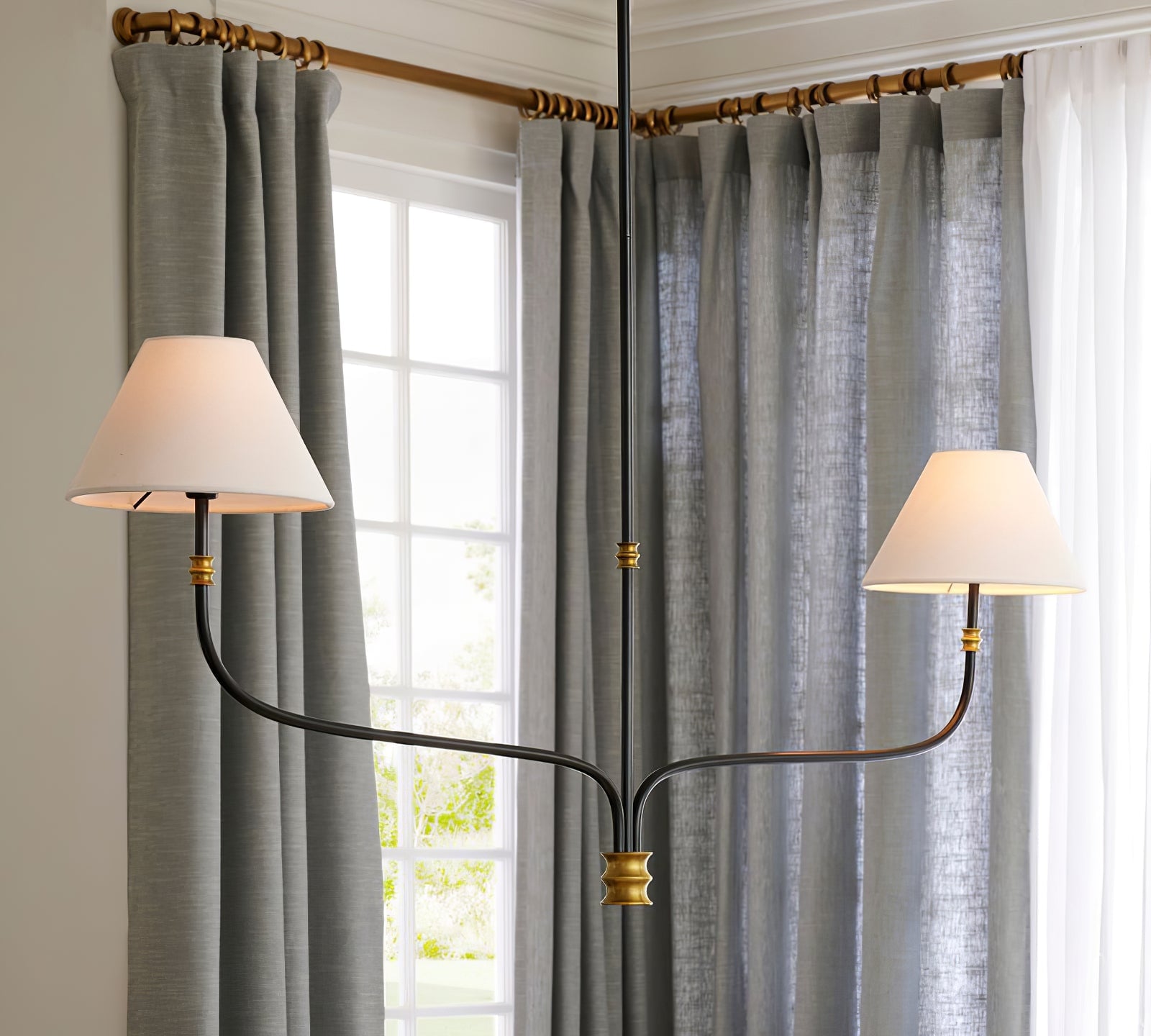 Collins Sunshade Chandelier - Cueteks