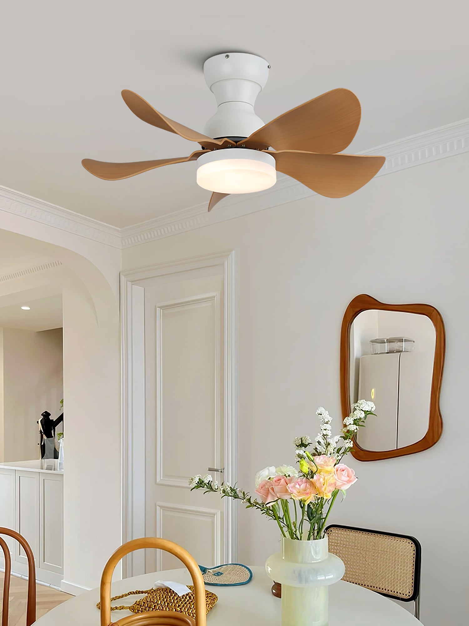 Embedded Five-Blade Fan Light - Cueteks