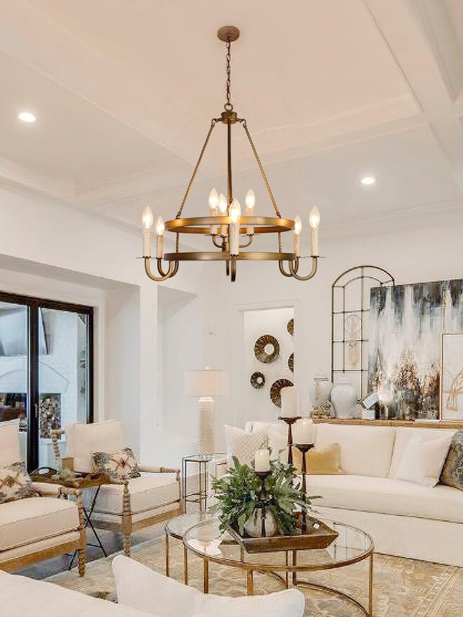 Voyager Antique Chandelier - Cueteks