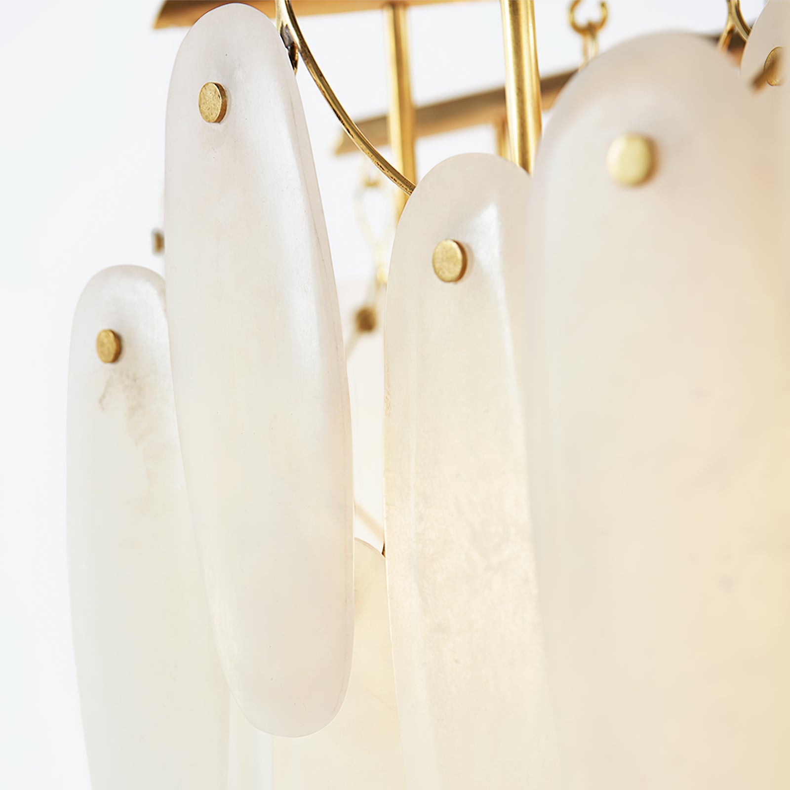 Cora Opulent White Waterfall Chandelier - Cueteks