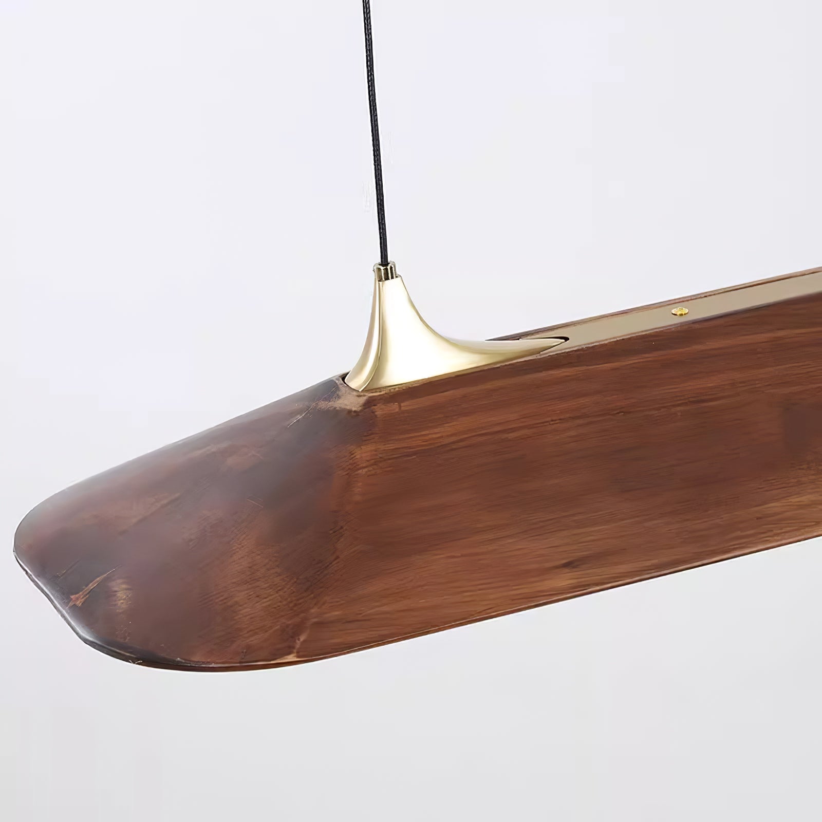 Mernoe walnut pendant lamp - Cueteks
