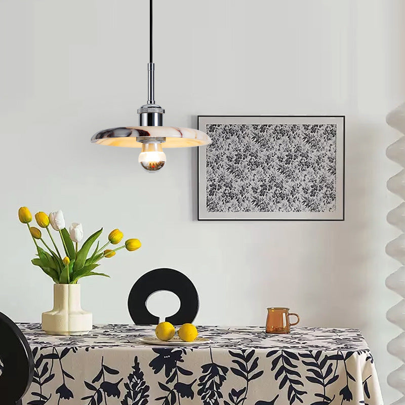 Marble Stripe Pendant Light - Cueteks