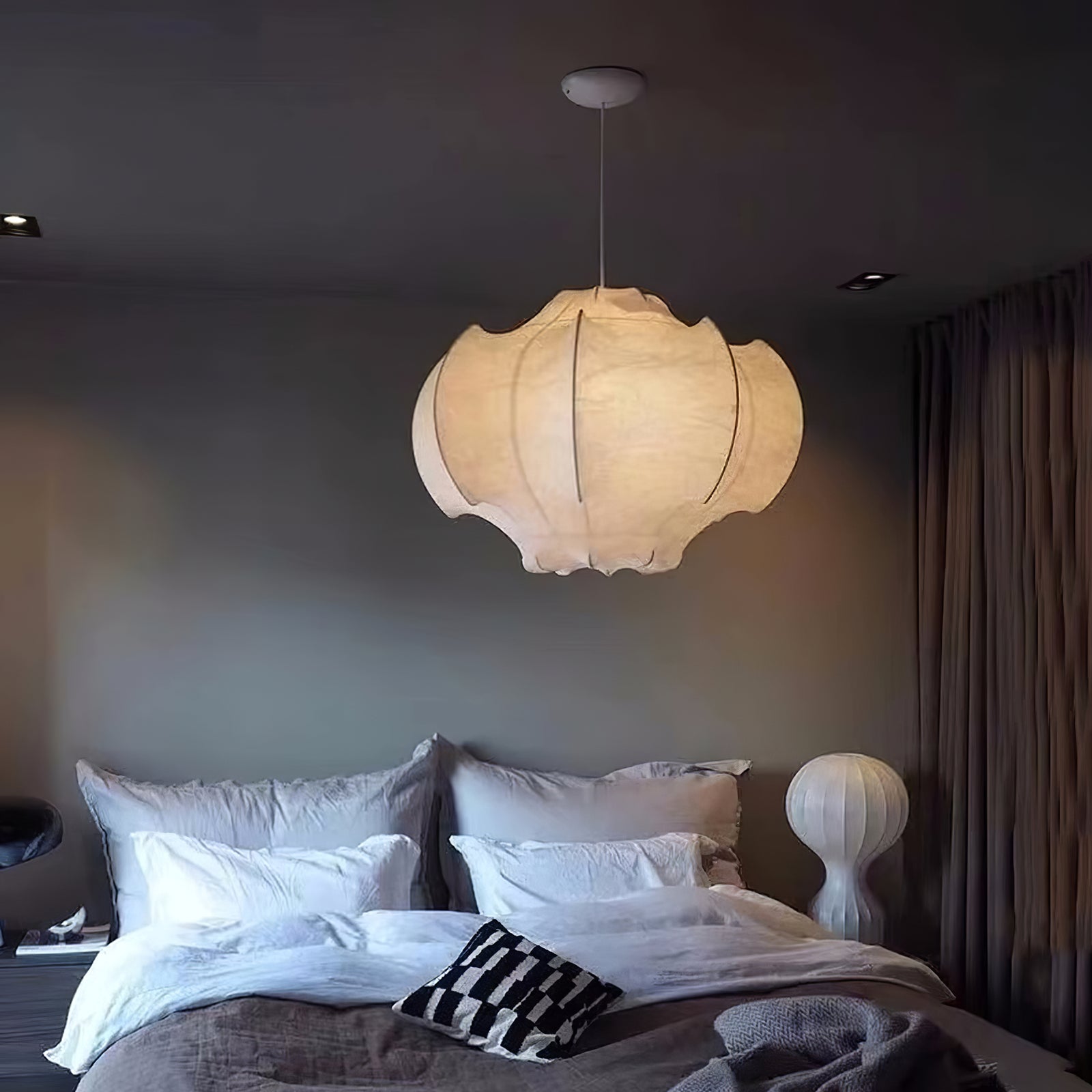 Modern Simple Creative Silk Chandelier - Cueteks