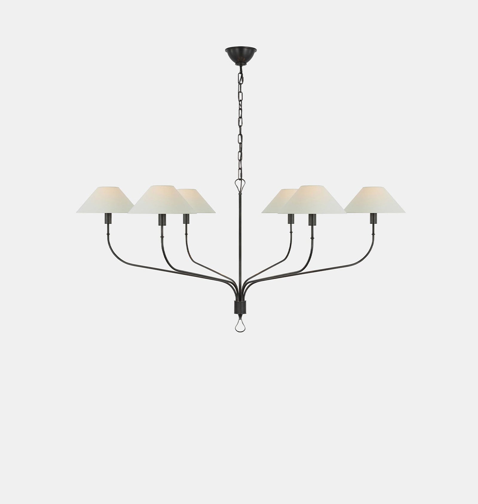 Griffin 6-head chandelier - Cueteks