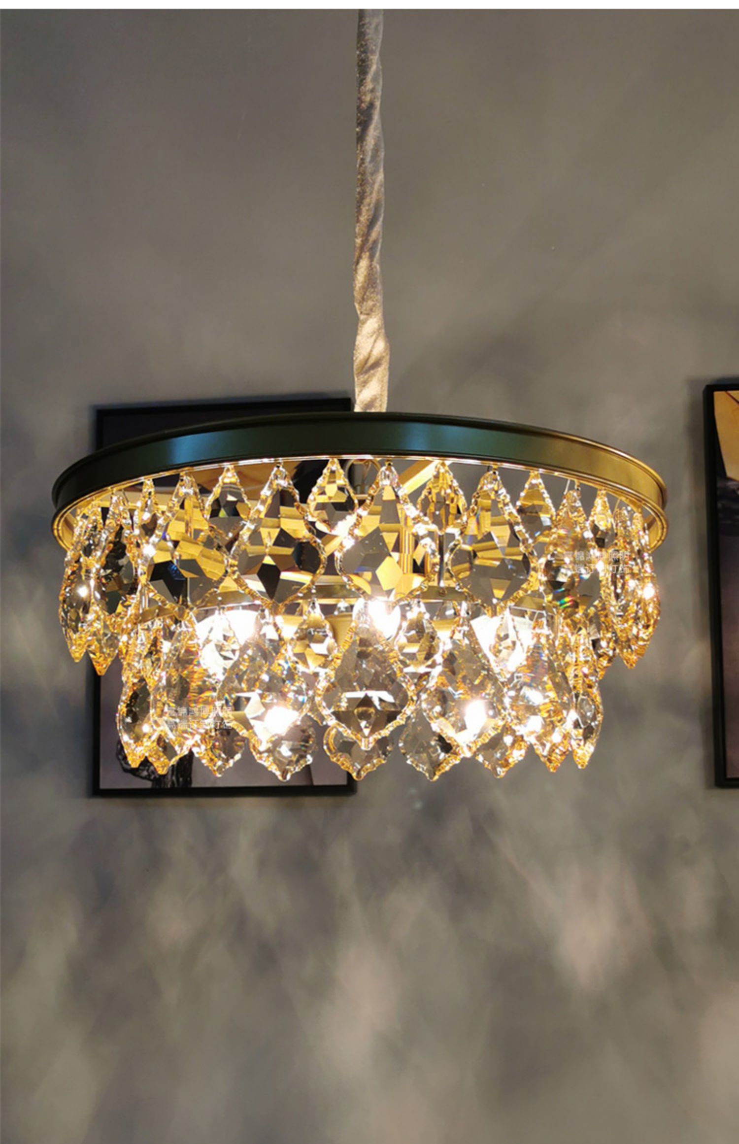 Modern luxury crystal chandelier - Cueteks