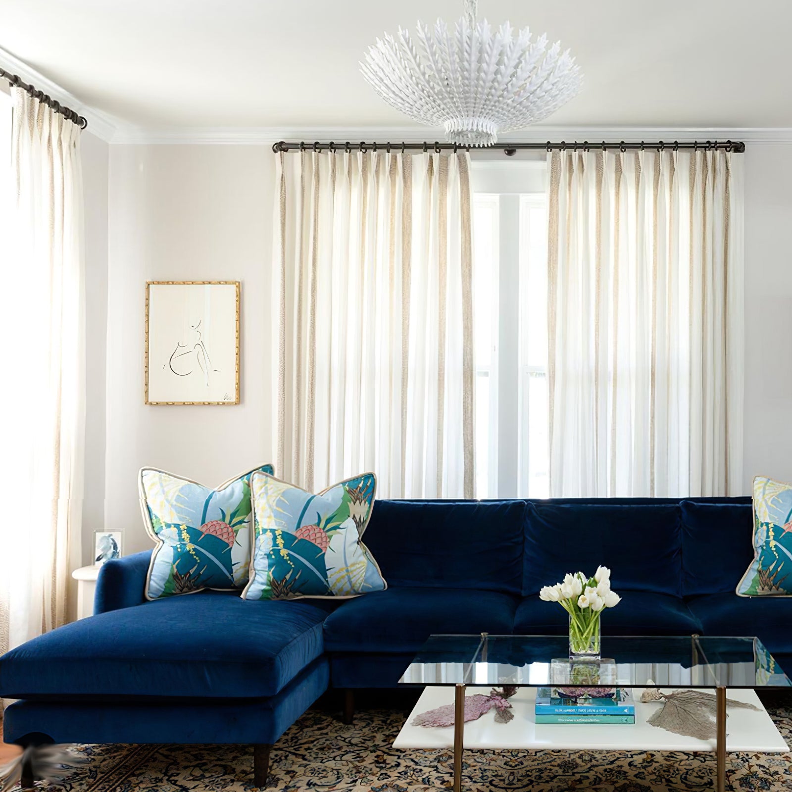 Hamptons Medium Art Chandelier - Cueteks