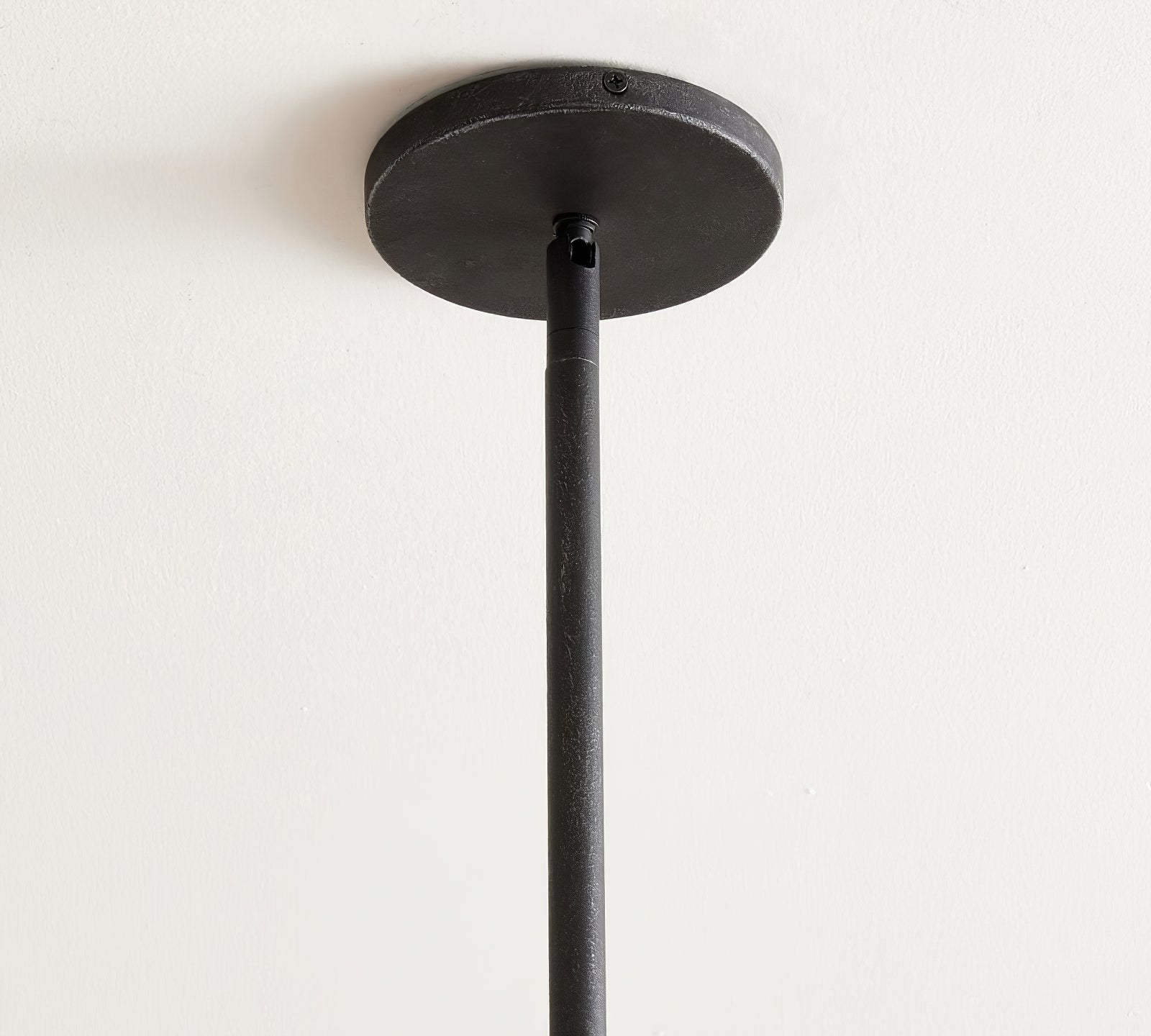 Black Round Farmhouse Candle Chandelier - Cueteks