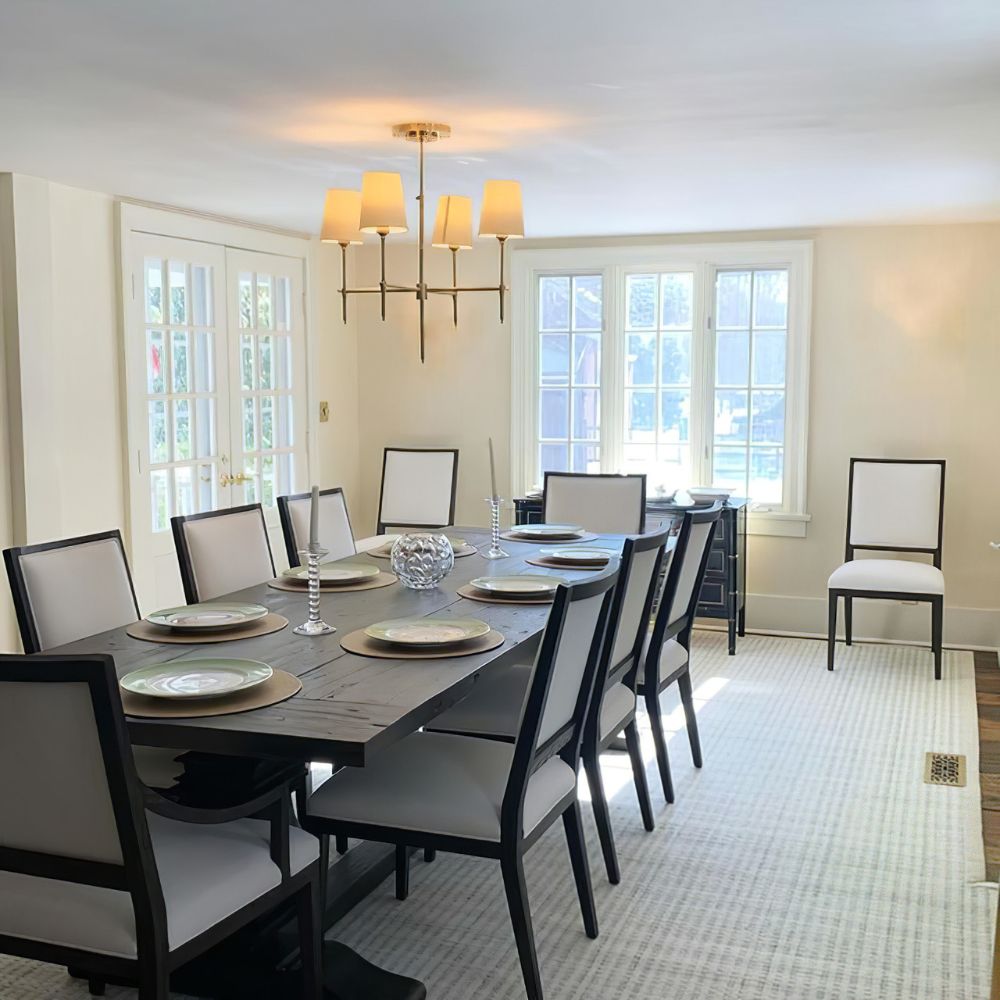 Modern Drum Shade Bryant Chandelier - Cueteks
