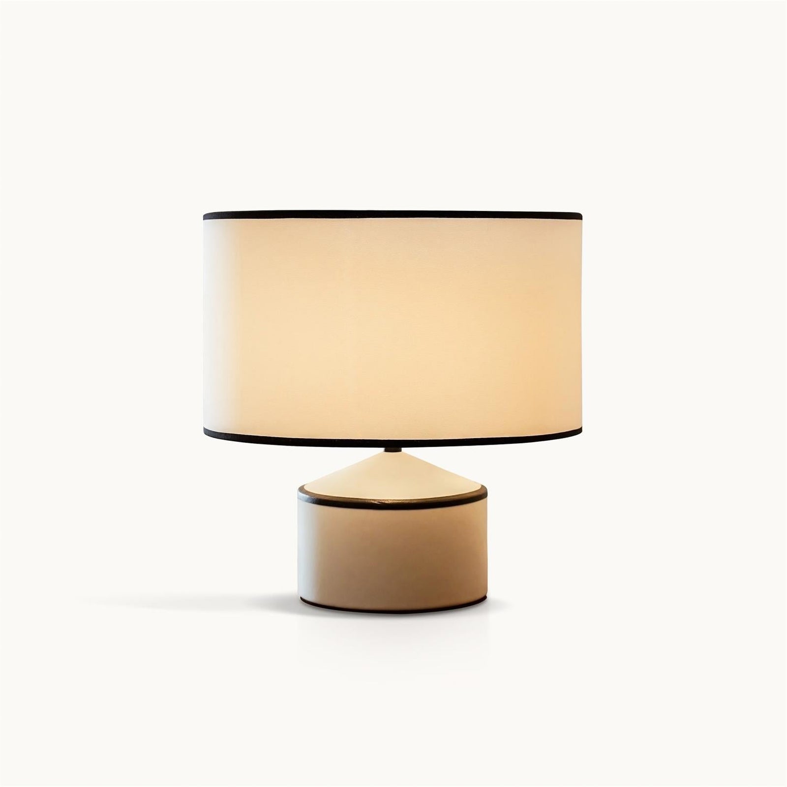 Cyls Minimalist Drum Shade Table Lamp - Cueteks