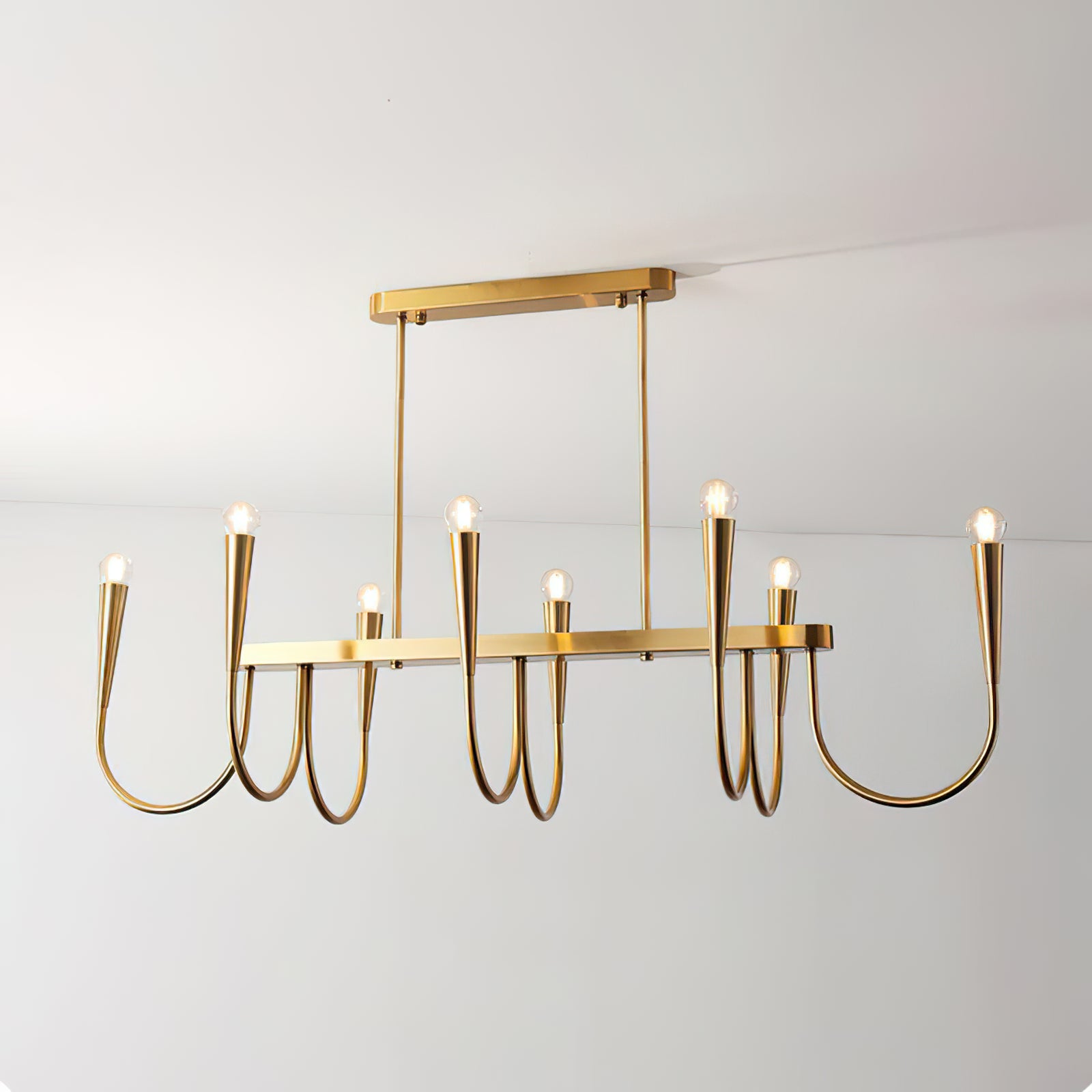 Symphony rectangular chandelier - Cueteks