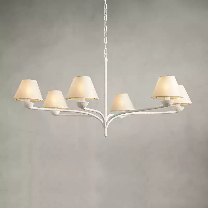 Dorsey Round 6-Light Chandelier - Cueteks