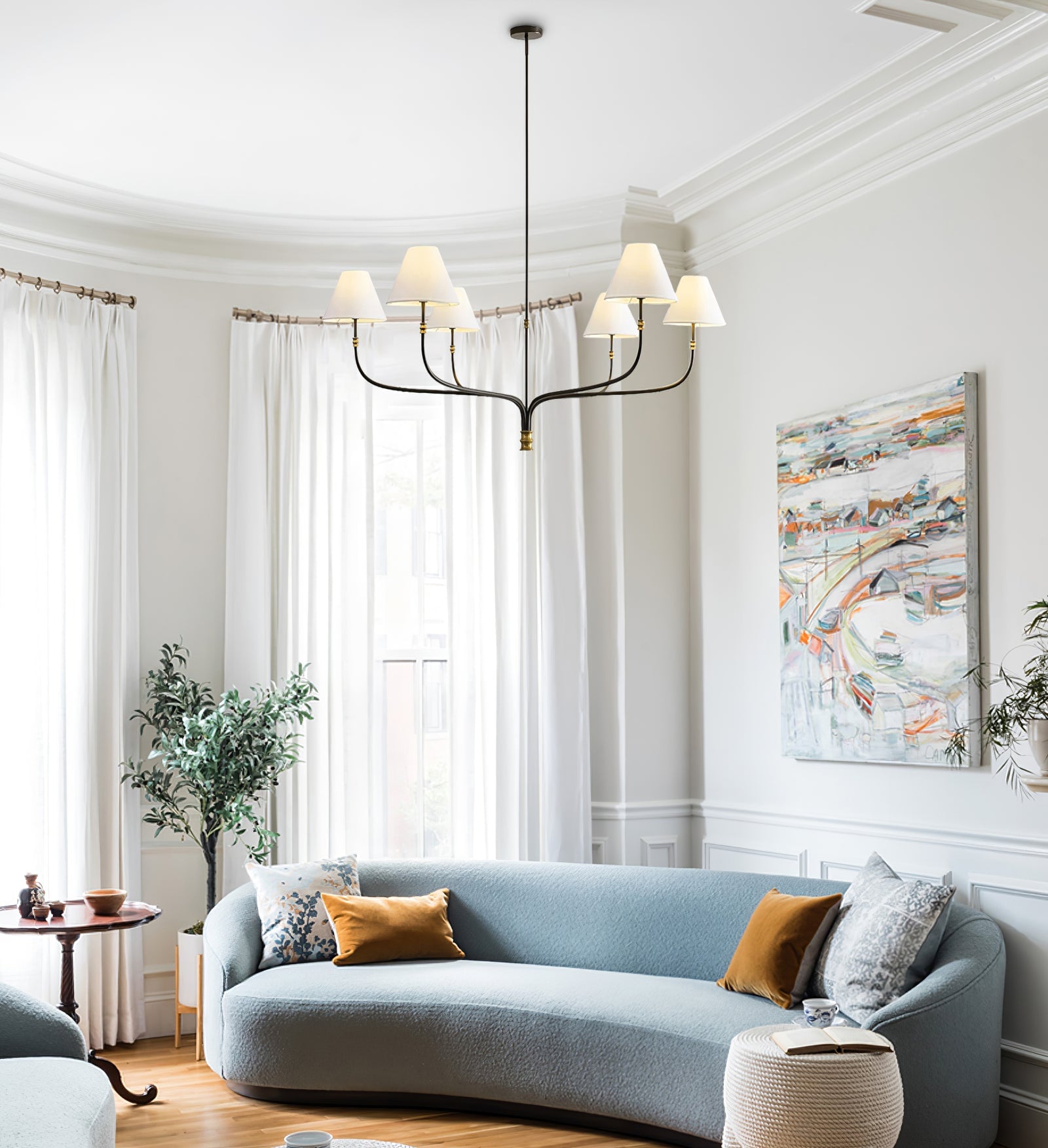 Collins Sunshade Chandelier - Cueteks
