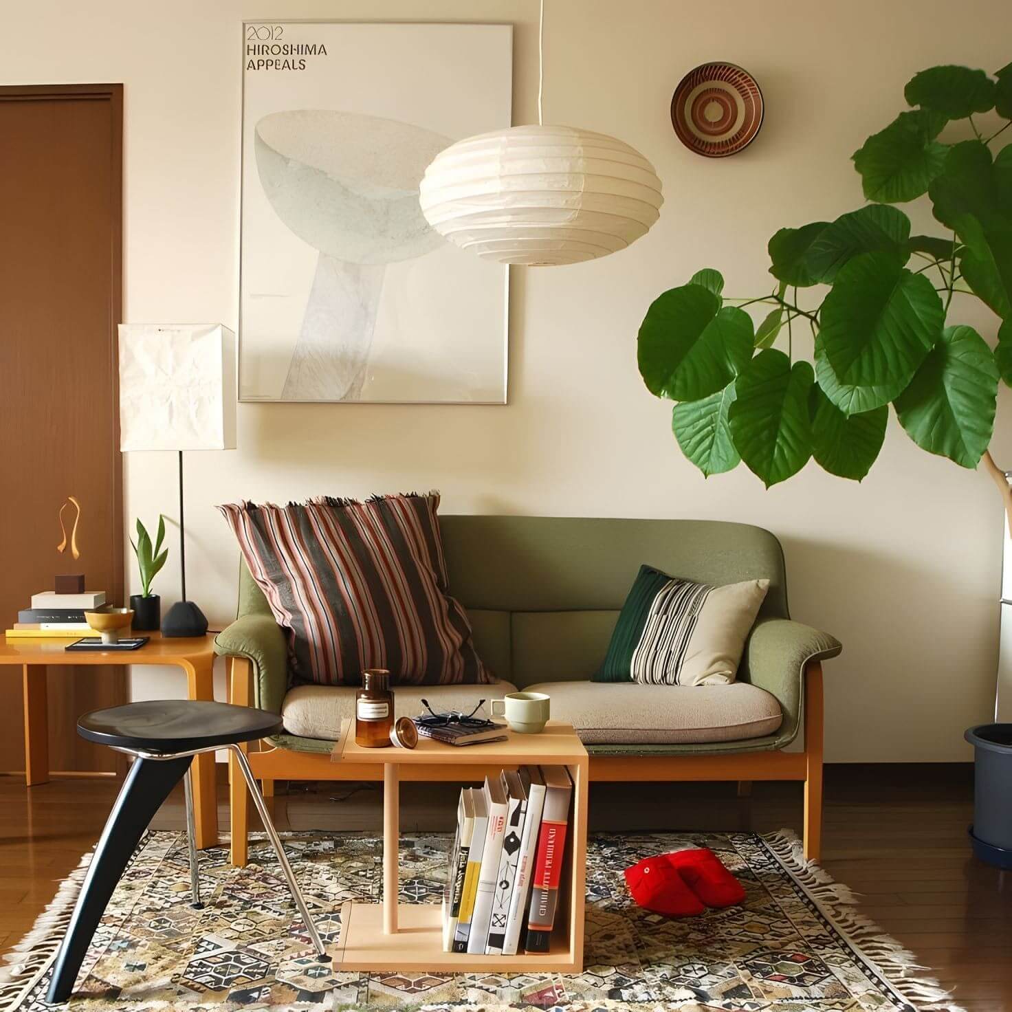 Akari 50EN 70EN Pendant lamp - Cueteks