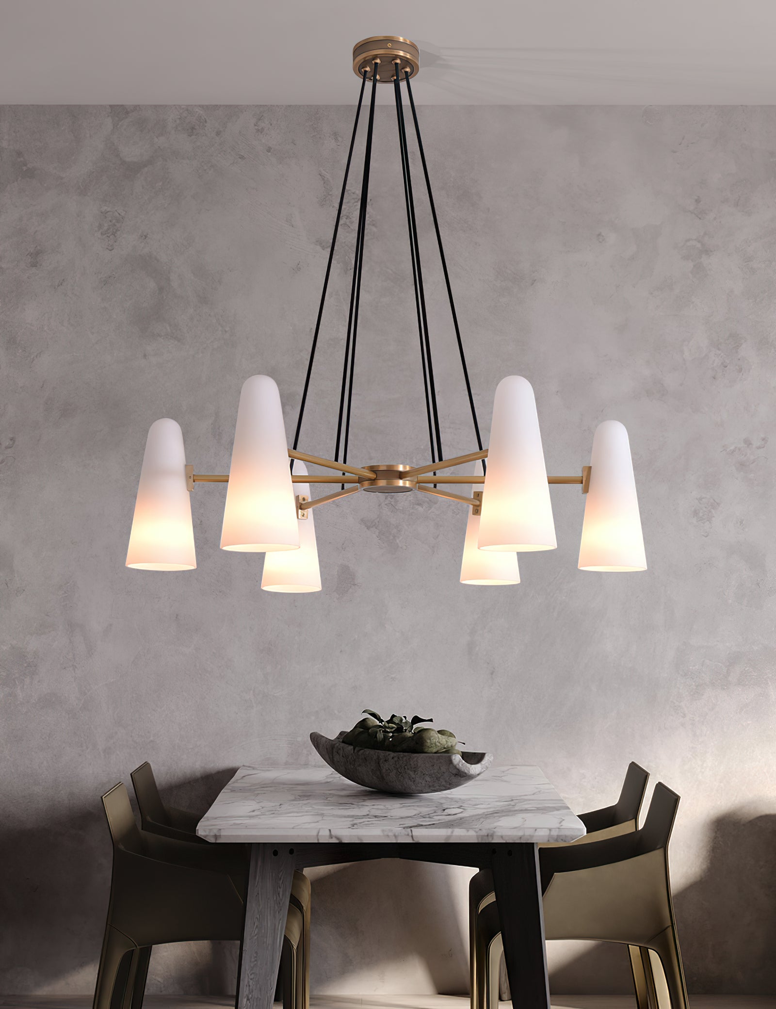 Montfaucon Round Chandelier - Cueteks