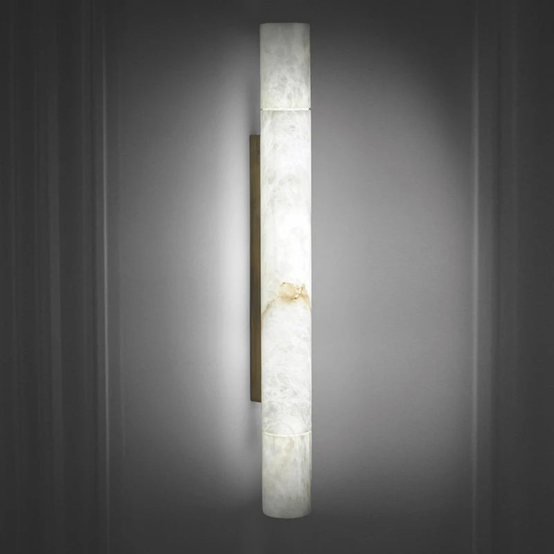 Vertical Alabaster Wall Lamp - Cueteks