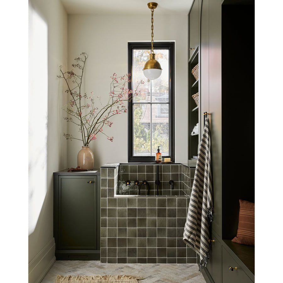 Industrial Globe Hicks Pendant Lamp - Cueteks
