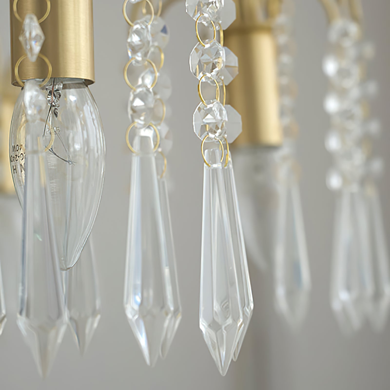 Crystal waterfall chandelier - Cueteks