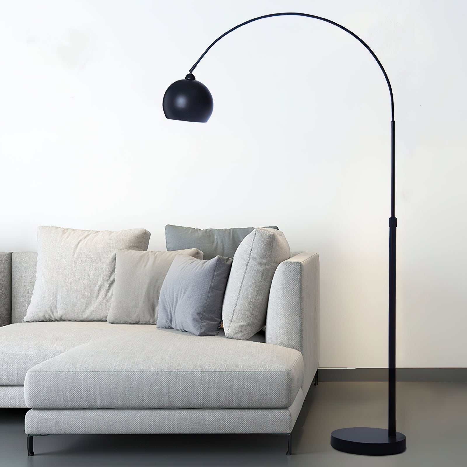 Angler Slimline LED Pole Floor Lamp - Cueteks