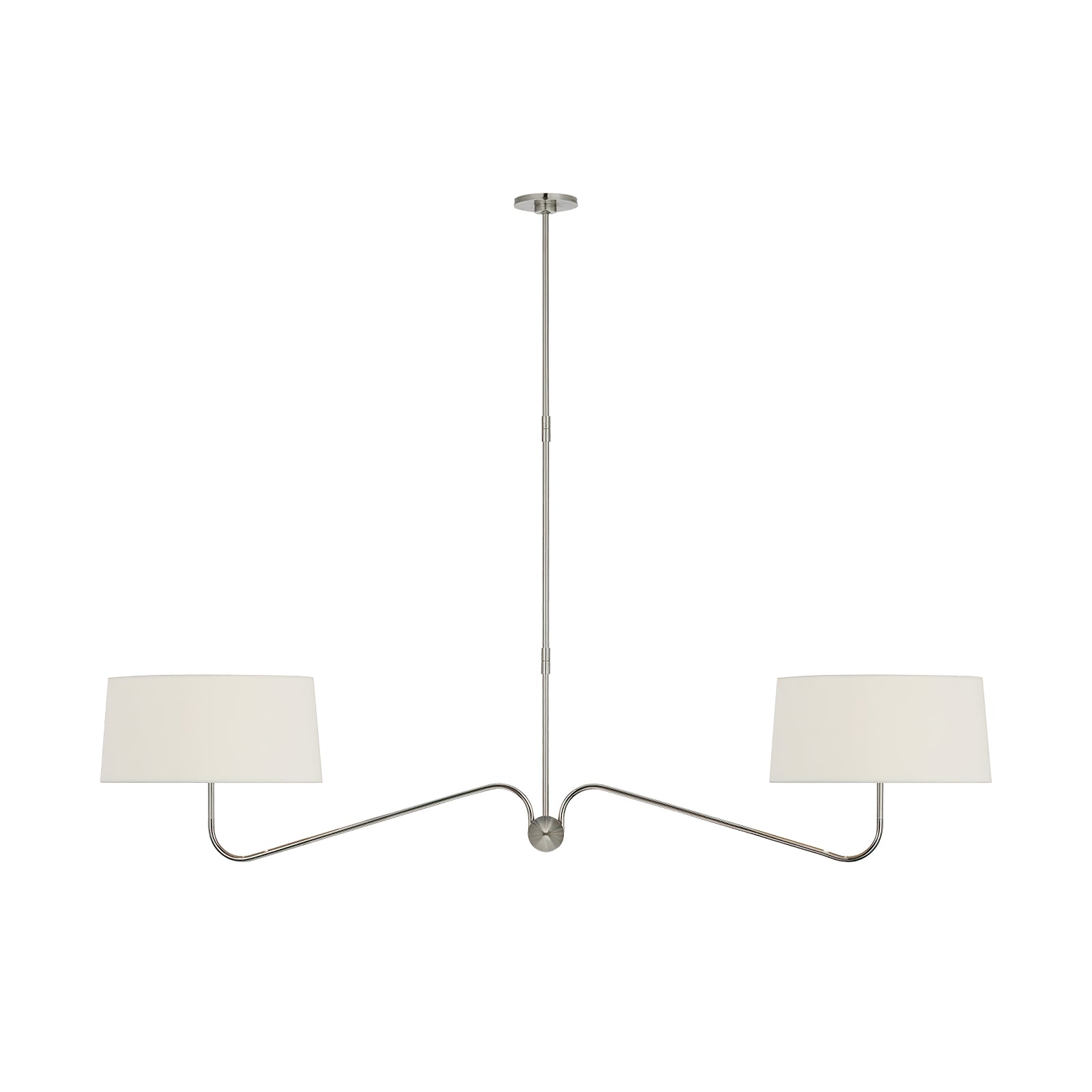 Grande Two-Arm Chandelier - Cueteks