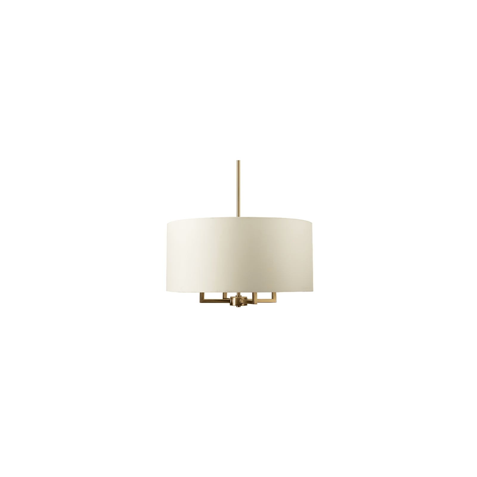 Spherical fabric covered chandelier - Cueteks