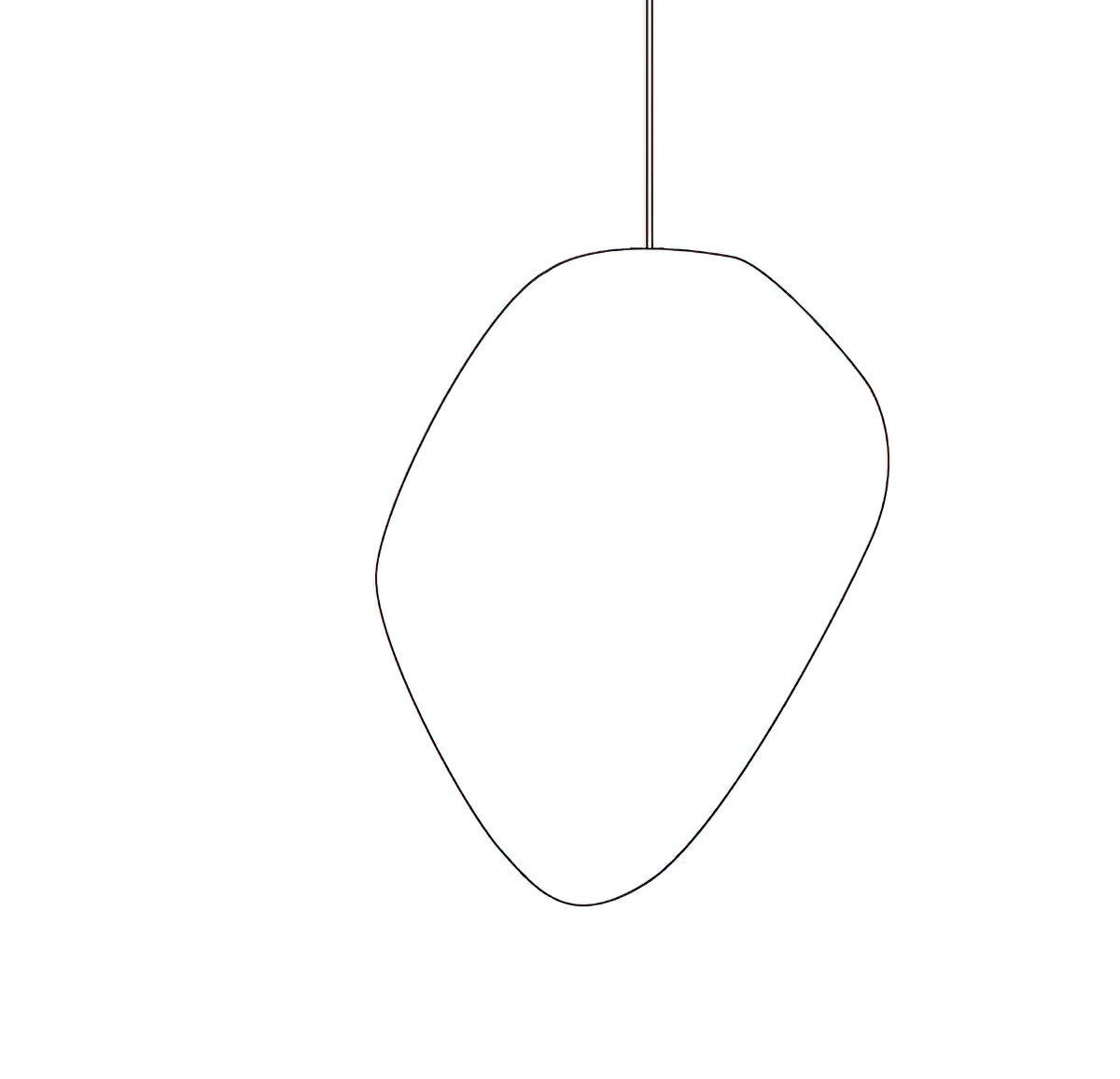 Pebble Alabaster Pendant Light - Cueteks