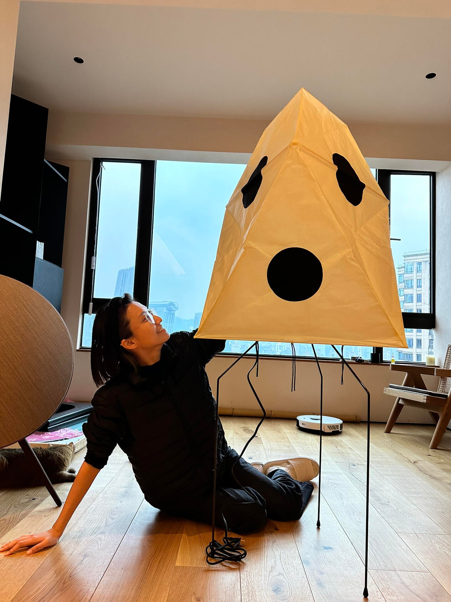 Akari UF3-Q Floor Lamp - Cueteks