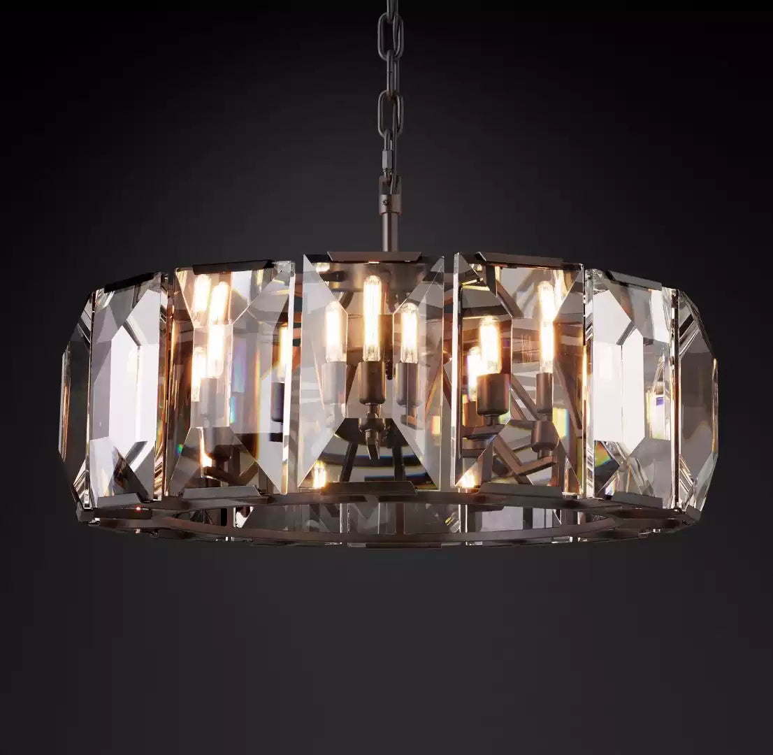 Crystal Rectangular Chandelier - Cueteks