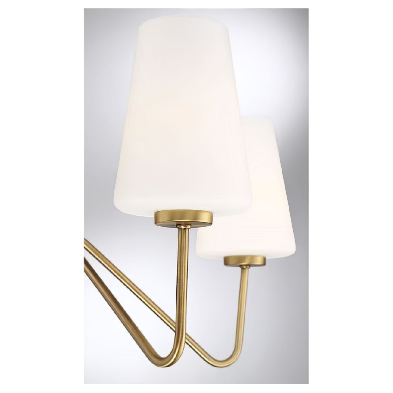Simple brass five-head chandelier - Cueteks