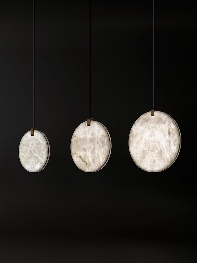 Tiered Alabaster Staircase Chandelier - Cueteks