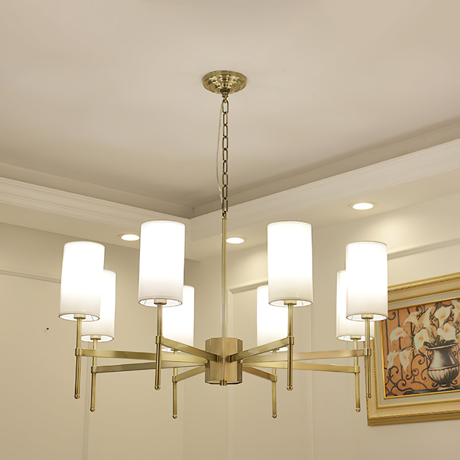 Silk Stem Chandelier - Cueteks