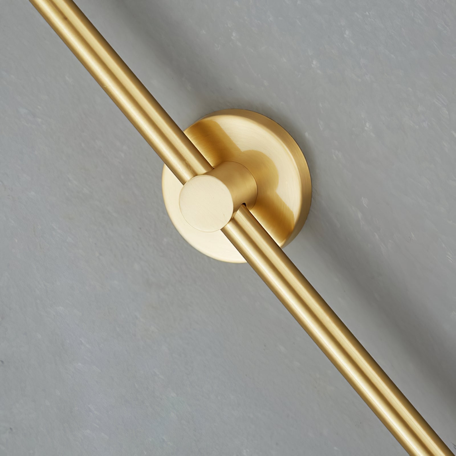 Brass Globe Arm Wall Sconce - Cueteks