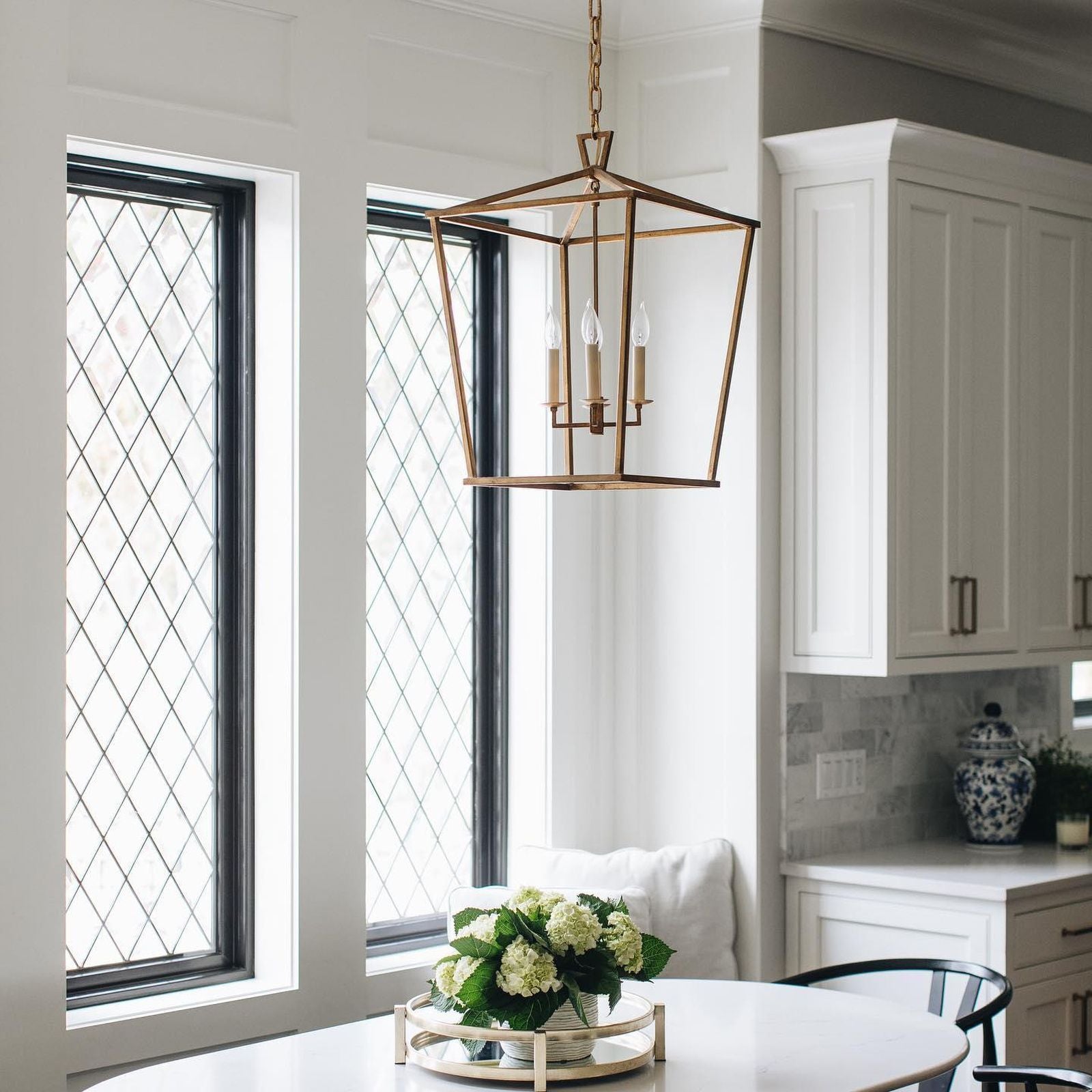 Gold Lantern Pendant Chandelier - Cueteks