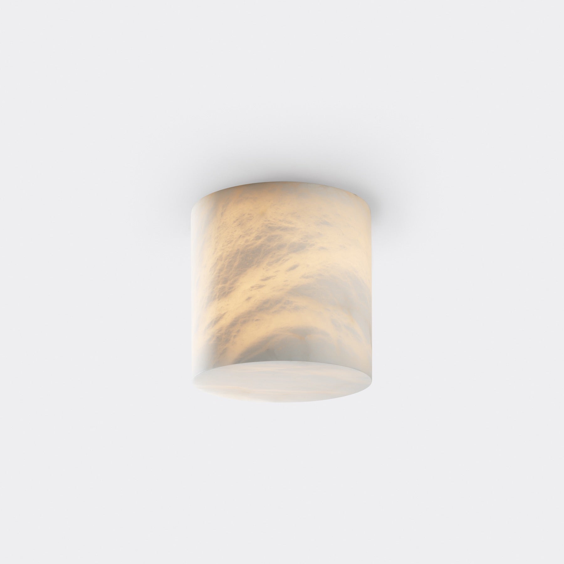 Small Alabaster Ceiling Light - Cueteks