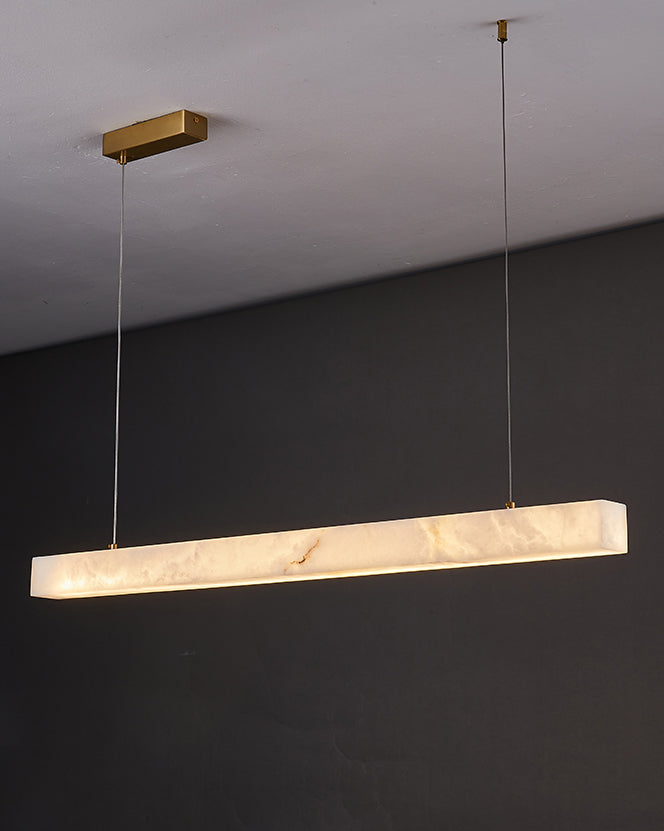 Linear Alabaster Pendant Light - Cueteks