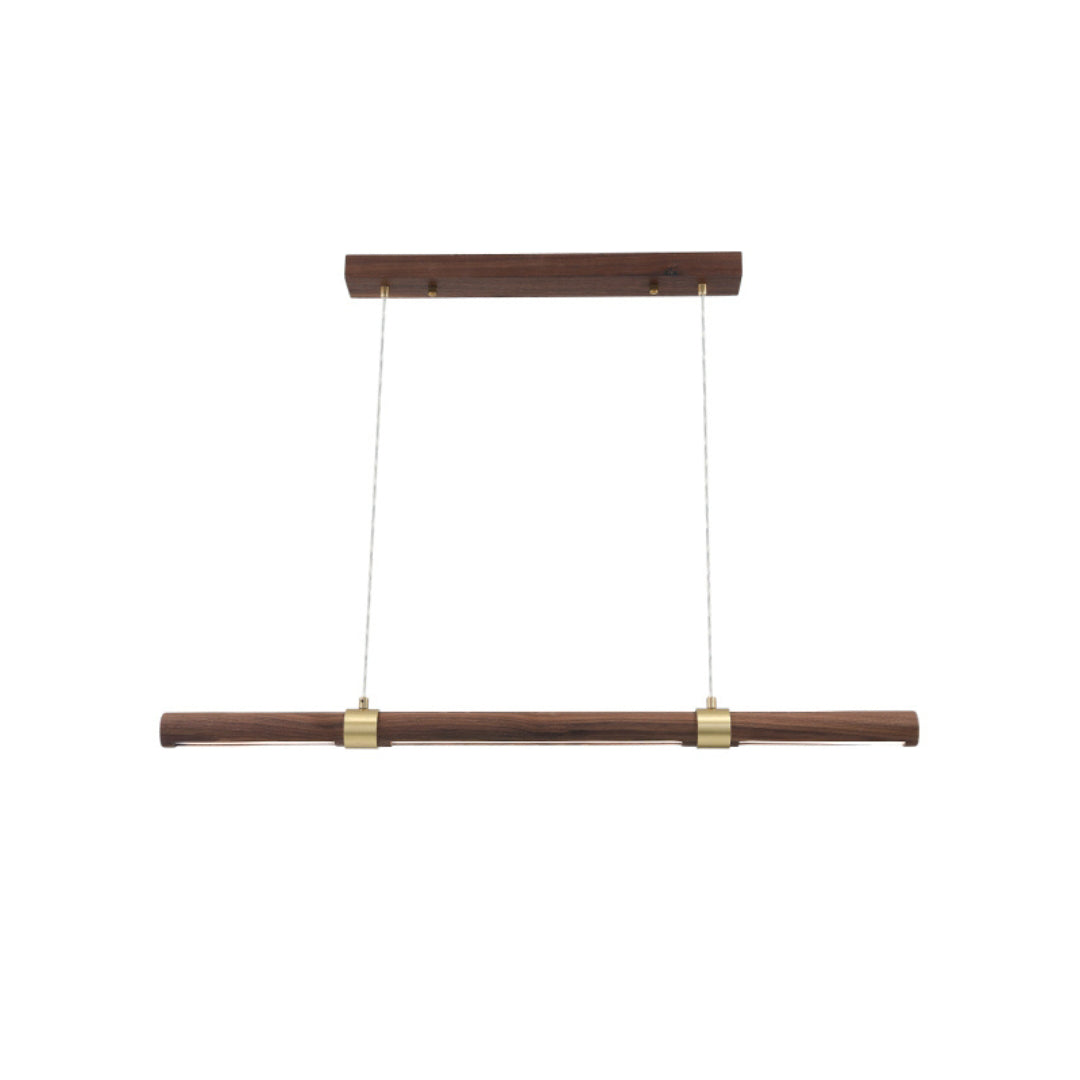 Linear Wood LED Pendant lamp - Cueteks