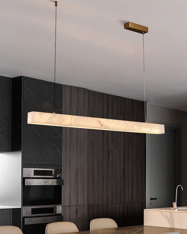 Linear Alabaster Pendant Light - Cueteks