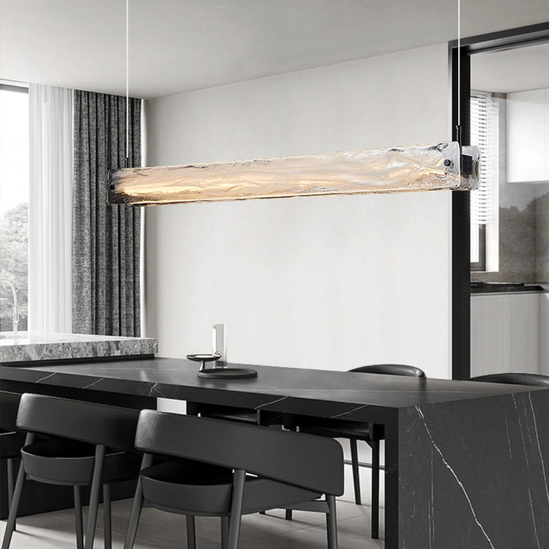 Cloud And Fog Modern Glass Chandelier - Cueteks